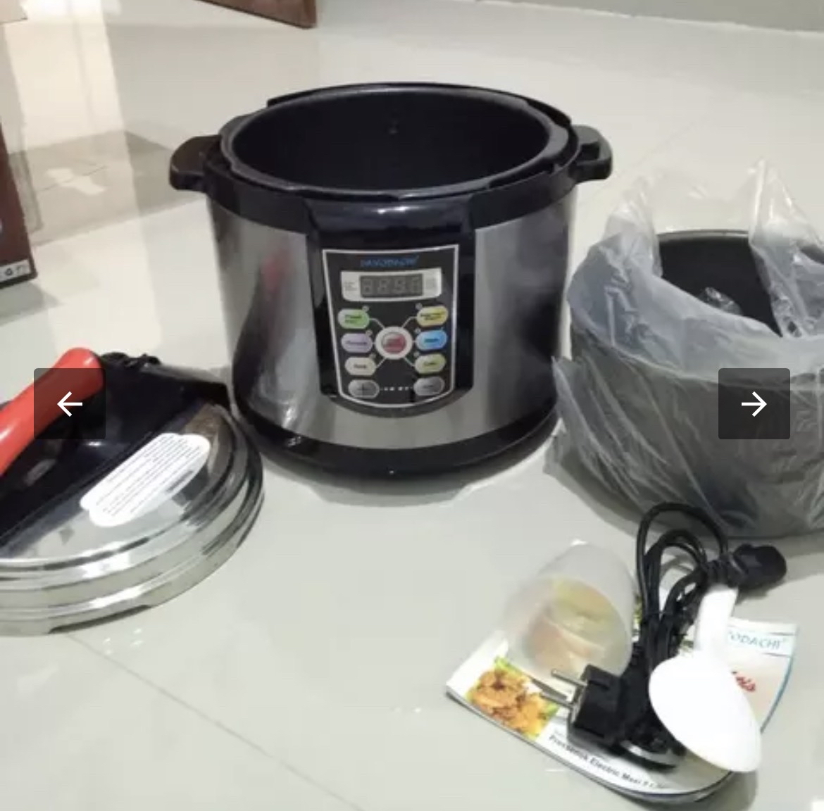 SAYODACHI ELECTRIC PRESSURE COOKER Loak in