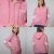 preloved || nevada pink hoodie size L✅