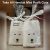 Take All 2 Pcs Artbox Mini Hand Towel Bordiran Wajah Anjing